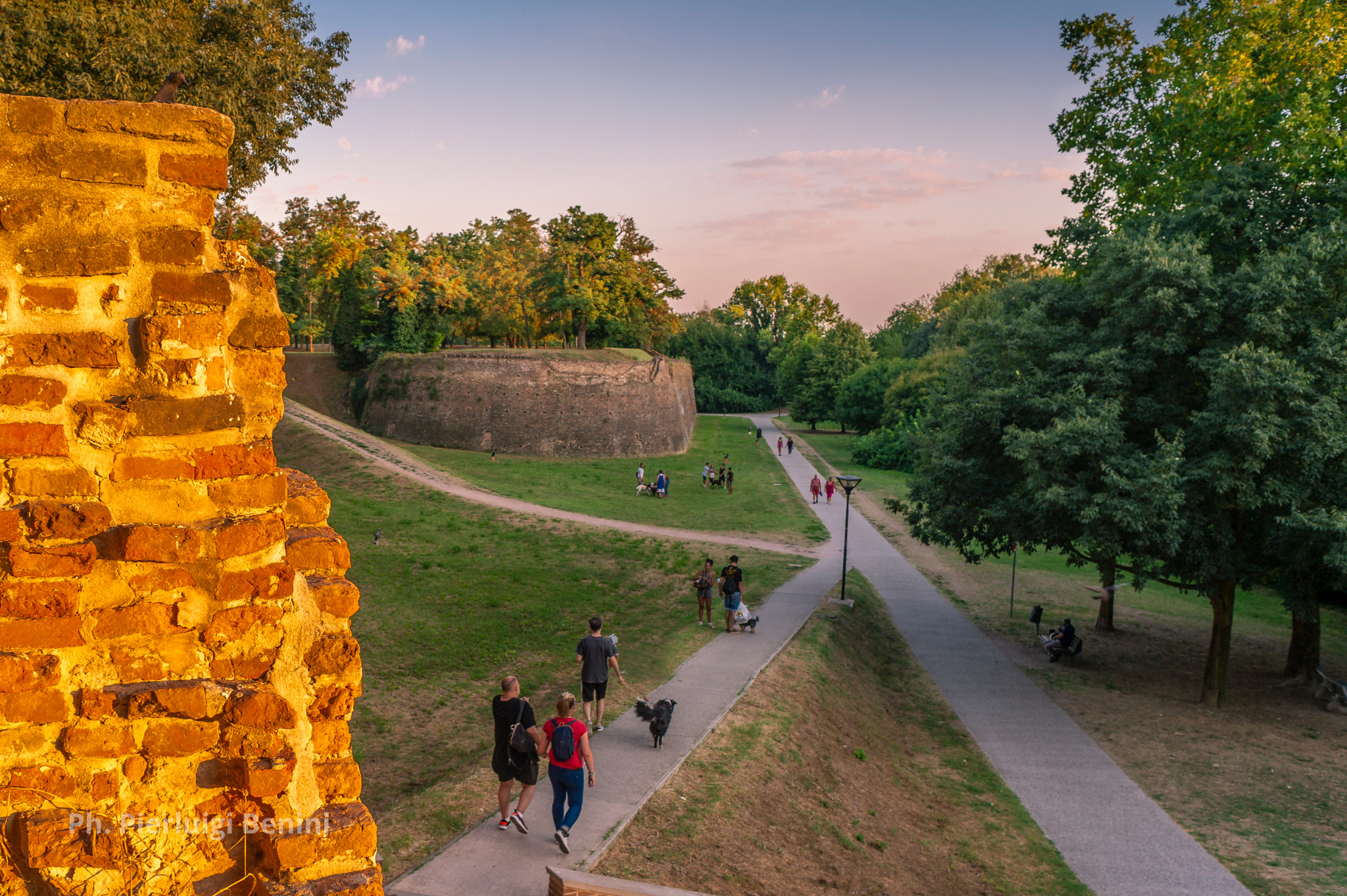 Ferrara Mura Tramonto