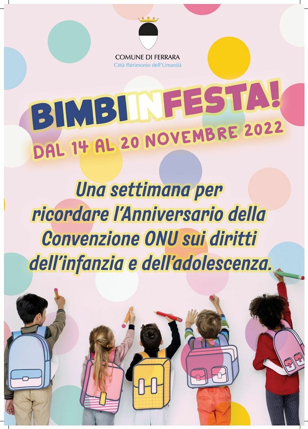 “Bimbi in festa”, una settimana di eventi sui diritti di infanzia e ...