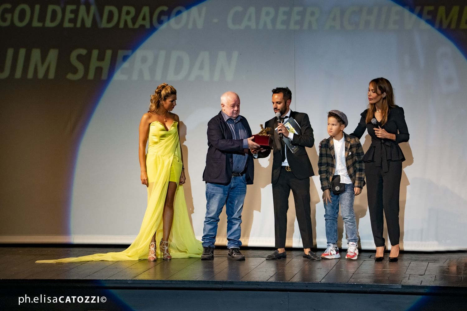 Ferrara Film Festival 2022 Attori Durante la Premiazione