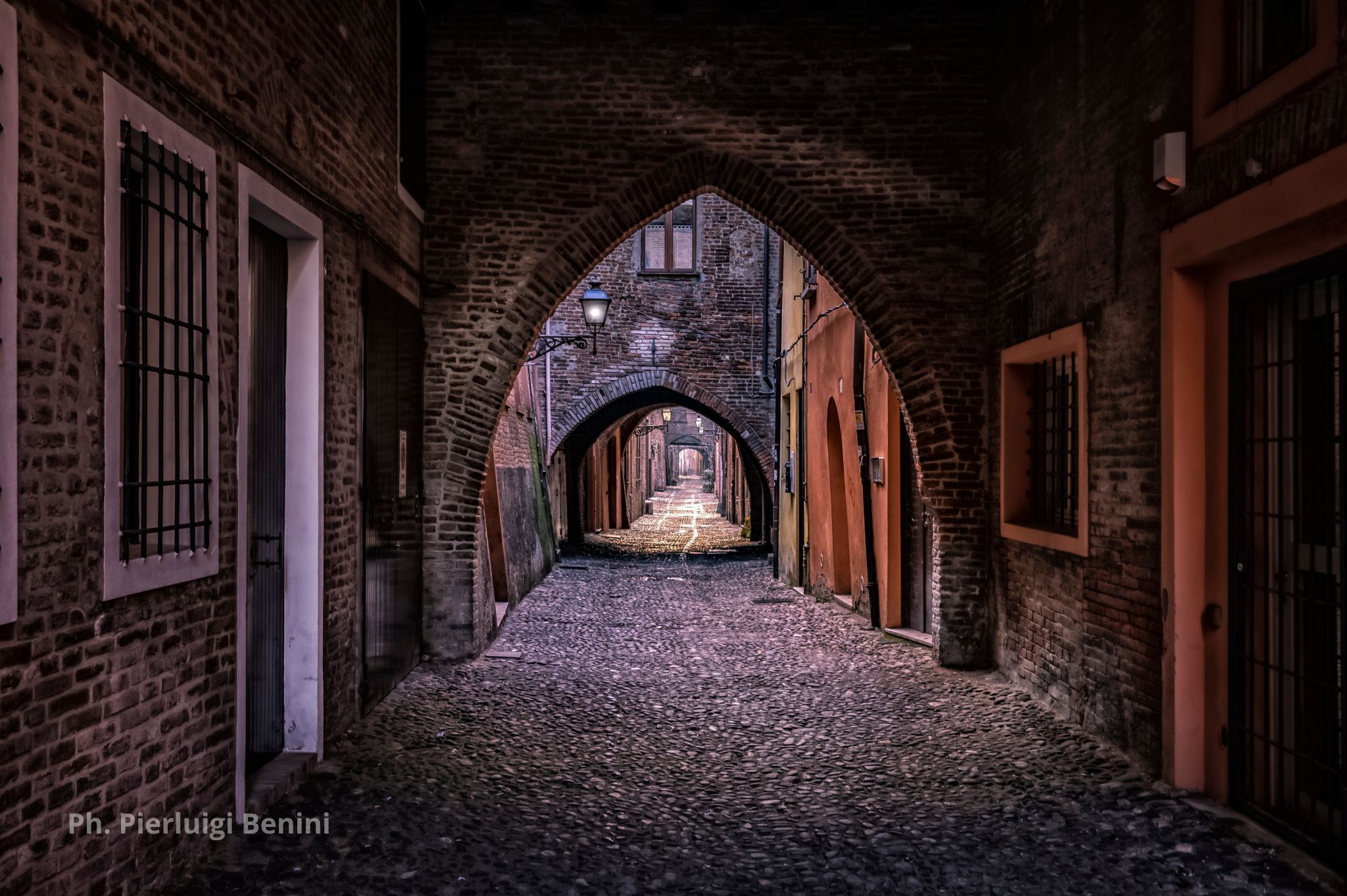 Via delle Volte centro storico Ferrara