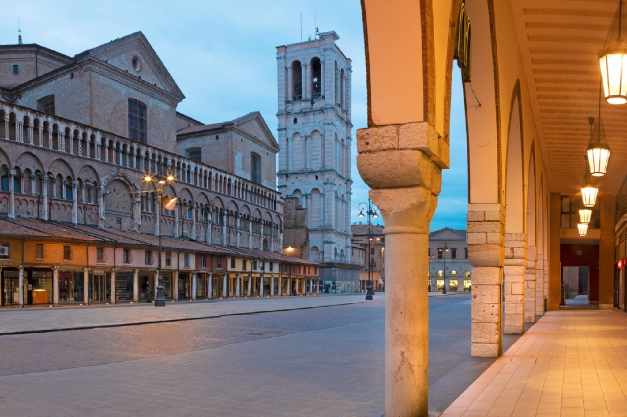 Ferrara Piazza Trento Trieste