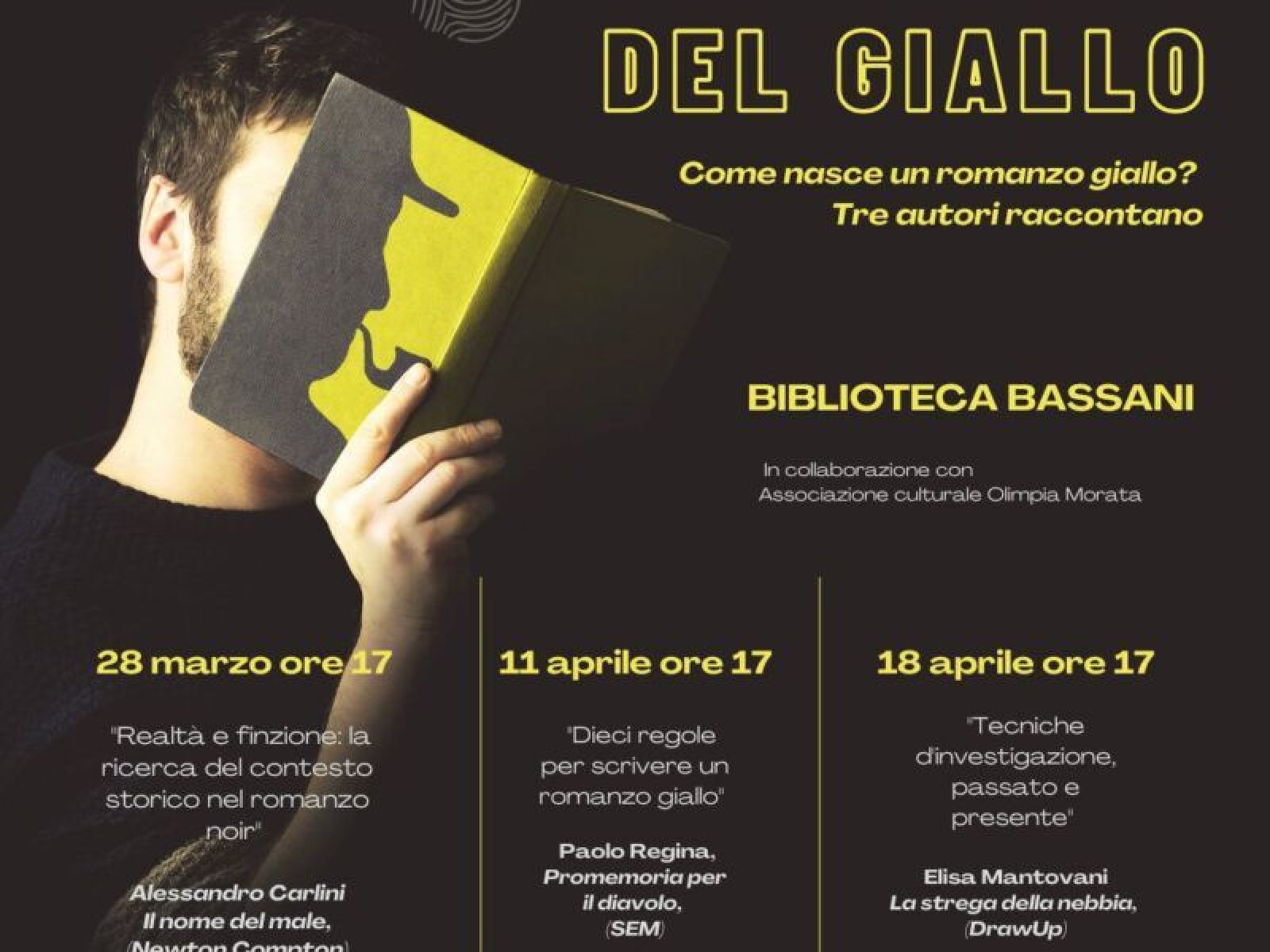 LE REGOLE DEL GIALLO come nasce un romanzo giallo? Tre autori