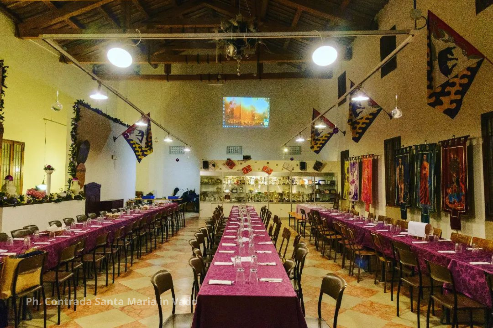 Sala da PRanzo Santa MAria in Vado Contrada Ferrara